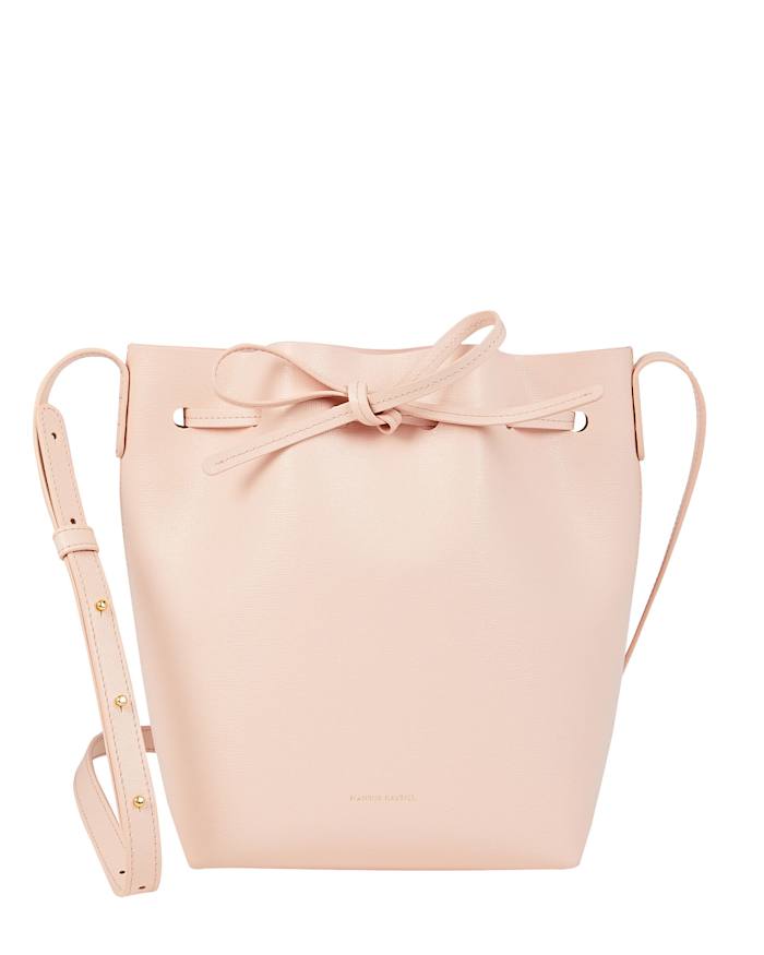Inspired by their signature bucket bag, this mini version from Mansur Gavriel is great for the essentials.